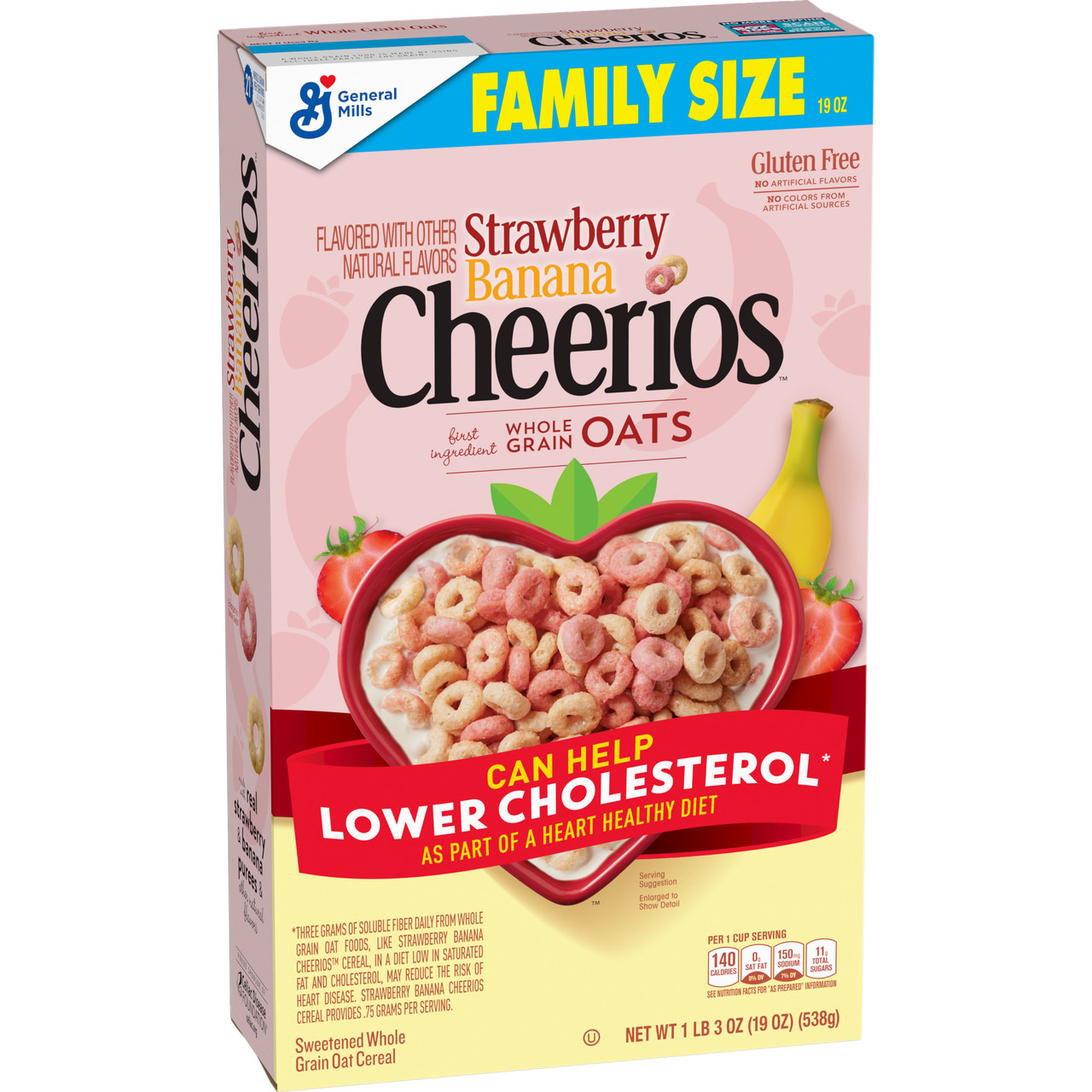 Сухой завтрак Cheerios Strawberry Banana 538g