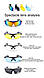 Військові Тактичні окуляри зі змінними лінзами. Тактичні окуляри Армейські, фото 9