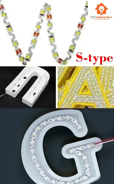 Світлодіодна стрічка s-type 12V, 2835, 120 led/m, 8W, IP20, 6000K – білий холодний. Гарантія – 12 місяців, фото 1