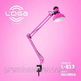 Лампа настільна зі струбциною L-613 "Малина", фото 1