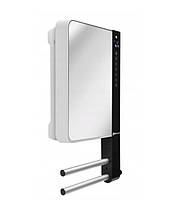 Електрична сушарка для рушників із дзеркалом AURORA WINDY VISIO 1800 Вт 32 х 58 мм, фото 3