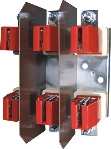 Тримач запобіжника PK 00/3 3p 160A (M8-M8)