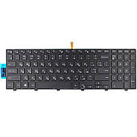 Клавиатура для Dell Inspiron 15R 15-3000 15-5000 17-5000 5547 5521 5542, RU, (чёрная, с подсветкой)