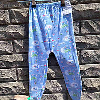 Повзунки ясельні блакитні з ведмедиками