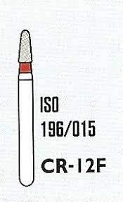 Стоматологічний бор CR — 12F,форма піка, Sharp