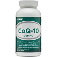 Коэнзим GNC Coenzyme Q10 200 mg 30 caplets USA