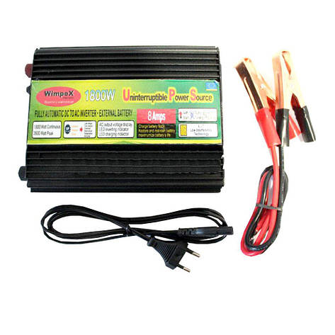 Перетворювач Power Inverter Wimpex 1800W-UPS 12V, фото 1