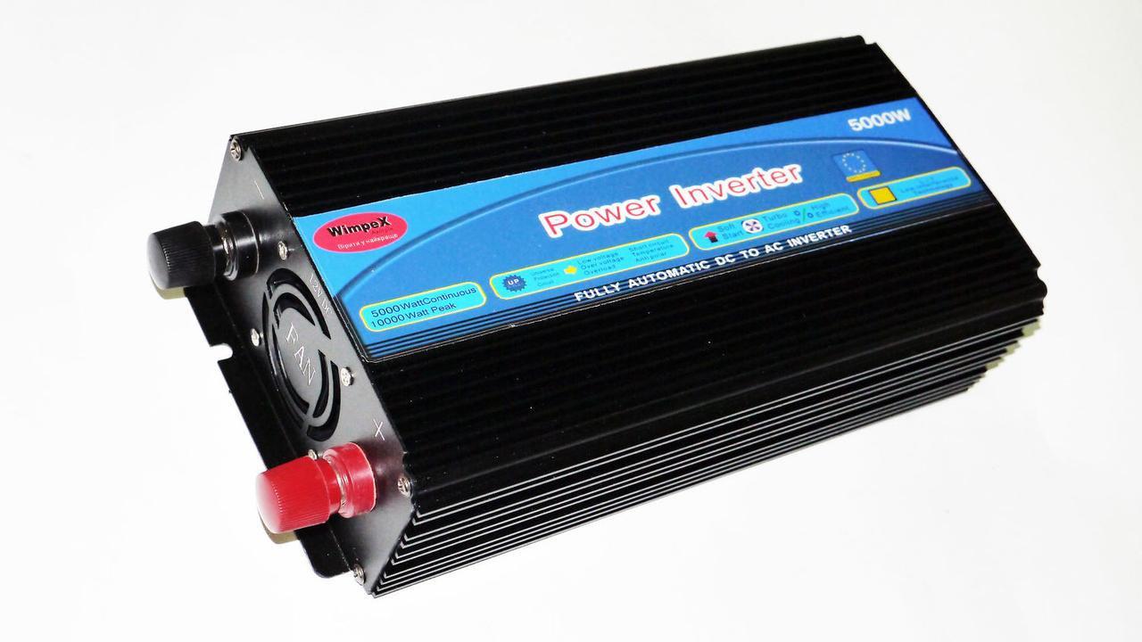 Перетворювач напруги інвертор Wimpex 5000W 12v-220v