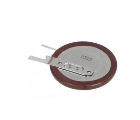 Акумулятор дисковий літієвий Panasonic VL2330-VCN, 3V, 50 mAh з виведеннями 1x1 вертикально, фото 1