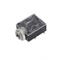 Гніздо 3,5 стерео з відключенням і гайкою