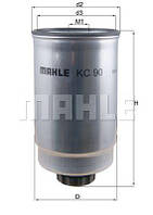 Фильтр топливный MFILTER DF325 (analog KC90)