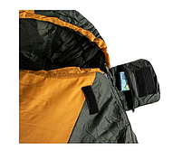 Спальный мешок Tramp TRS-055-L Windy Light Black/Orange S, фото 8