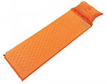 Самонадувающийся туристичний килимок Tramp TRI-017, 5 см Orange S, фото 4