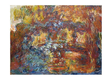 Открытка Claude Monet - The Japanese Footbridge, 1920, фото 1