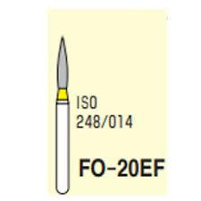 Стоматологічний бор FO-20EF,форма піку,Sharp
