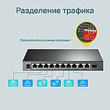 Комутатор керований TP-Link TL-SG1210MP, фото 4