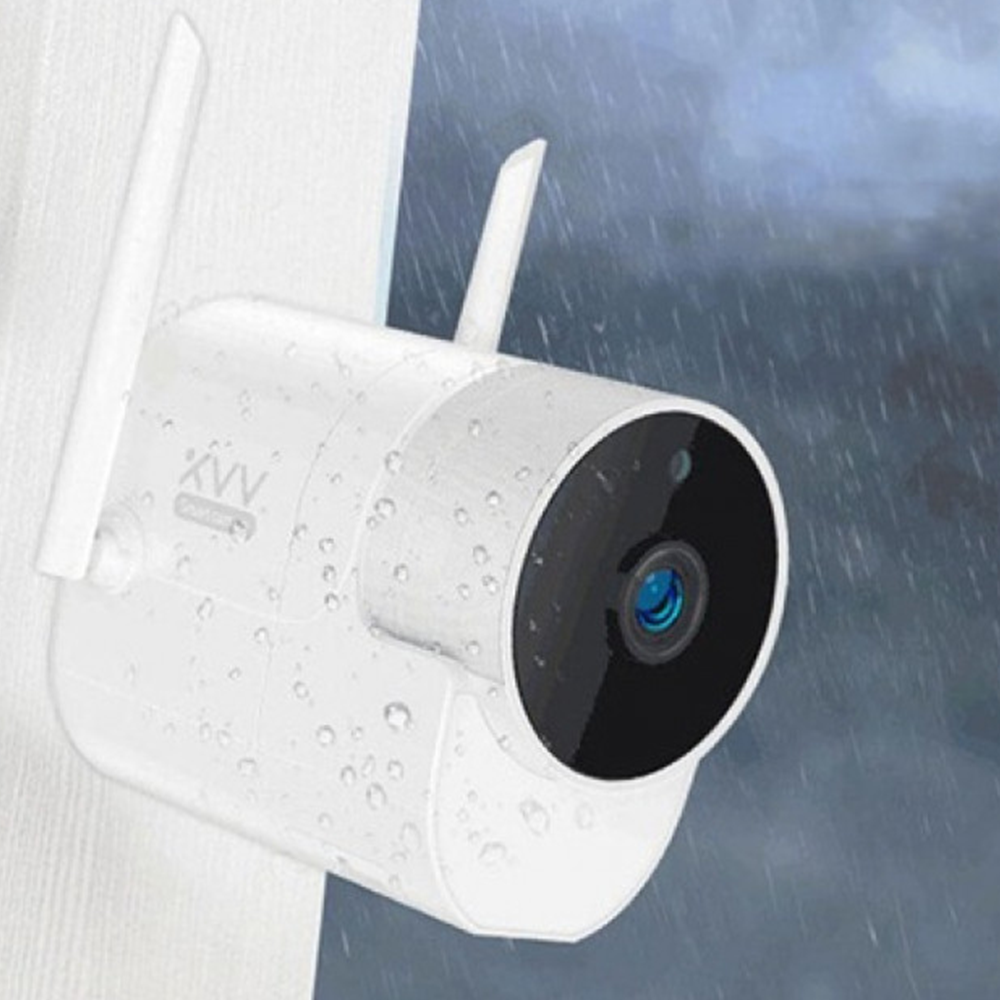 Xiaomi Xiaovv Outdoor Panoramic Camera Mi Home White H.265 Цветная Корпусный Внутренняя