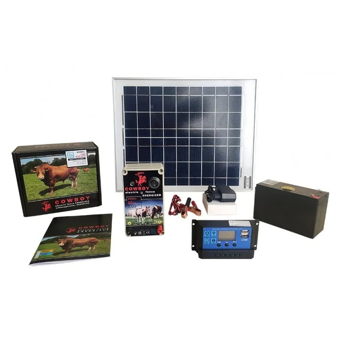 Електропастух COWBOY 1100 із сонячною установкою, фото 1