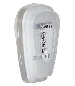 Комплект платформ Profiltr Plate 603 + передфільтри для маски Profiltr 6033 P3 + тримачі Profiltr 501