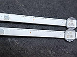 Світлодіодні LED-лінійки LM41-00148A, LM41-00133A (матиця JJ32AGH) для UE32J4000, UE32J4500, фото 3