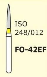 Стоматологічний бор FO — 42EF,форма піку, Sharp
