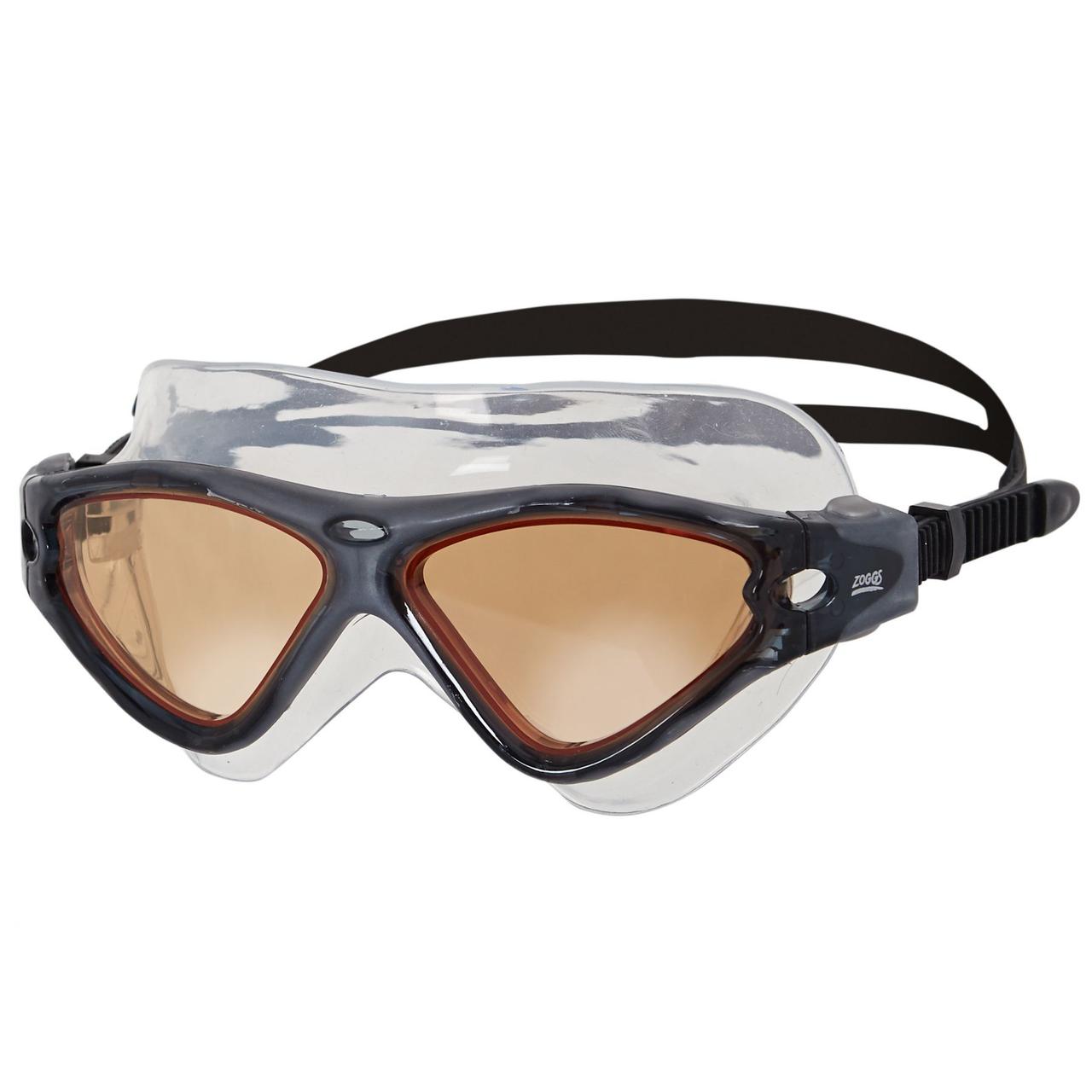 Окуляри для плавання Zoggs Tri-Vision Mask (чорний)
