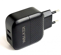 СЗП USB, TYPE-C Walker WH-37 PD3.0+QC3.0 чорний