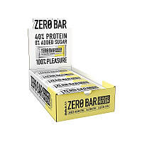 Блок батончиков Biotech Zero Bar 50 г Шоколад - банан 20 шт (БЕЗ САХАРА)(769106)