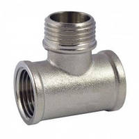 Нікельований трійник 1/2 дюйм внв MIRAYA