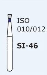 Стоматологічний бор SI-46, зворотний конус, Sharp