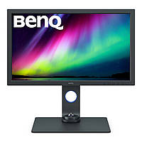 TFT 27" BenQ SW271C, IPS, 4K, 99% Adobe RGB, 2xHDMI, DP, USB Type-C , USB хаб, Pivot, сірий