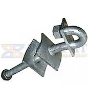 Наскрізний гак e.through.hook.pro.310.20.s, 240мм, М20 із запобіжною пластиною, E.NEXT (p032002)