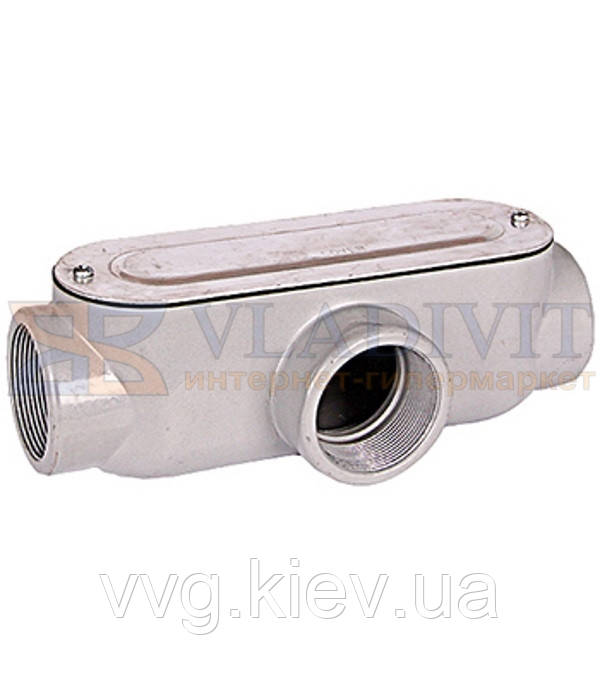 З'єднувач ревізійний Т-подібний e.industrial.pipe.db.revise.t.2" для труб 2", E.NEXT (i0560006)