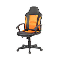Игровое кресло Tifton механизм Tilt экокожа black/orange (Goodwin ТМ)
