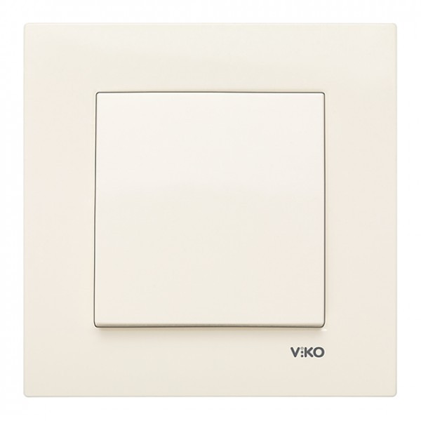 Вимикач 1кл. KARE (крем) (арт. 90960101), фото 1