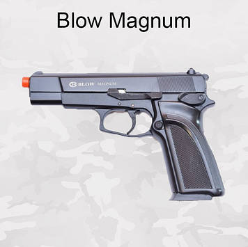 Стартовий пістолет Blow Magnum (Black) Сигнальний пістолет Blow Magnum Шумовий пістолет Blow Magnum