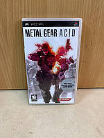 Metal Gear Acid Limited Edition (Англійська версія, PSP)