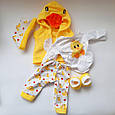 Набір одягу для ляльки Бебі Борн / Baby Born 40 - 43 см жовтий 8503, фото 2