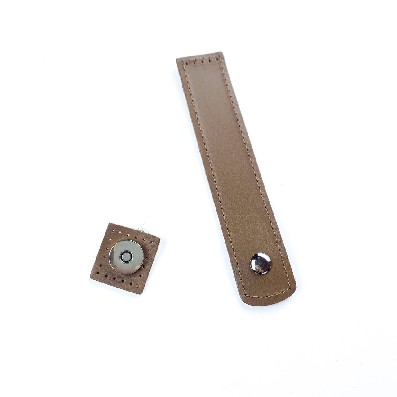 Клапан для сумки, 15х3 см , карамель купить по низким ценам