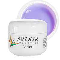 Гель для наращивания ногтей Avenir Cosmetics 15 мл Violet Фиолетовый