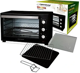 Настільна духовка (електрична піч) Esperanza EKO005 Prosciutto 1600 ватт. 20L