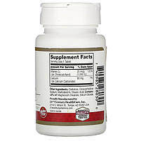 Вітамін Д3 (Vitamin D3) 25 мкг (1000 МО) 21st Century 60 таблеток, фото 3