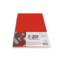 Папір офісний кольоровий двосторонній А4, 80г/м2 250 аркушів 10 кольорів