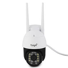 IP-камера відеоспостереження вулична CAMERA C18 TUYA APP WIFI IP 3.0mp, Біла N