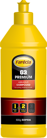 Абразивна поліроль 1+2 G3 Premium Abrasive Compound , 500 гр - Farecla (Велика Британія), фото 2