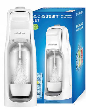 Апарат для газування води сифон сатуратор SodaStream JET White, фото 2