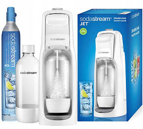 Апарат для газування води сифон сатуратор SodaStream JET White, фото 1