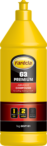 Абразивна поліроль 1+2 G3 Premium Abrasive Compound , 1 кг - Farecla (Велика Британія), фото 2