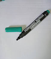 Маркер перманентний Centropen Permanent 1-4.6 мм скошений зелений 8576 Чехія