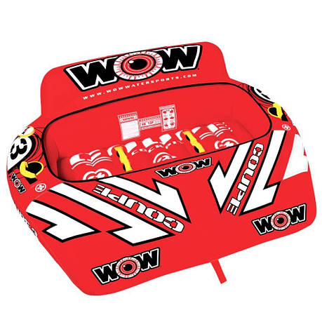 Буксований балон (Плюшка) WOW Coupe 3 Person Towable, фото 1